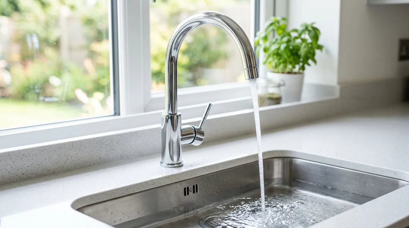 Local Plumbing Master Pros same day plumber fixing a faucet in Middleburg Heights, OH